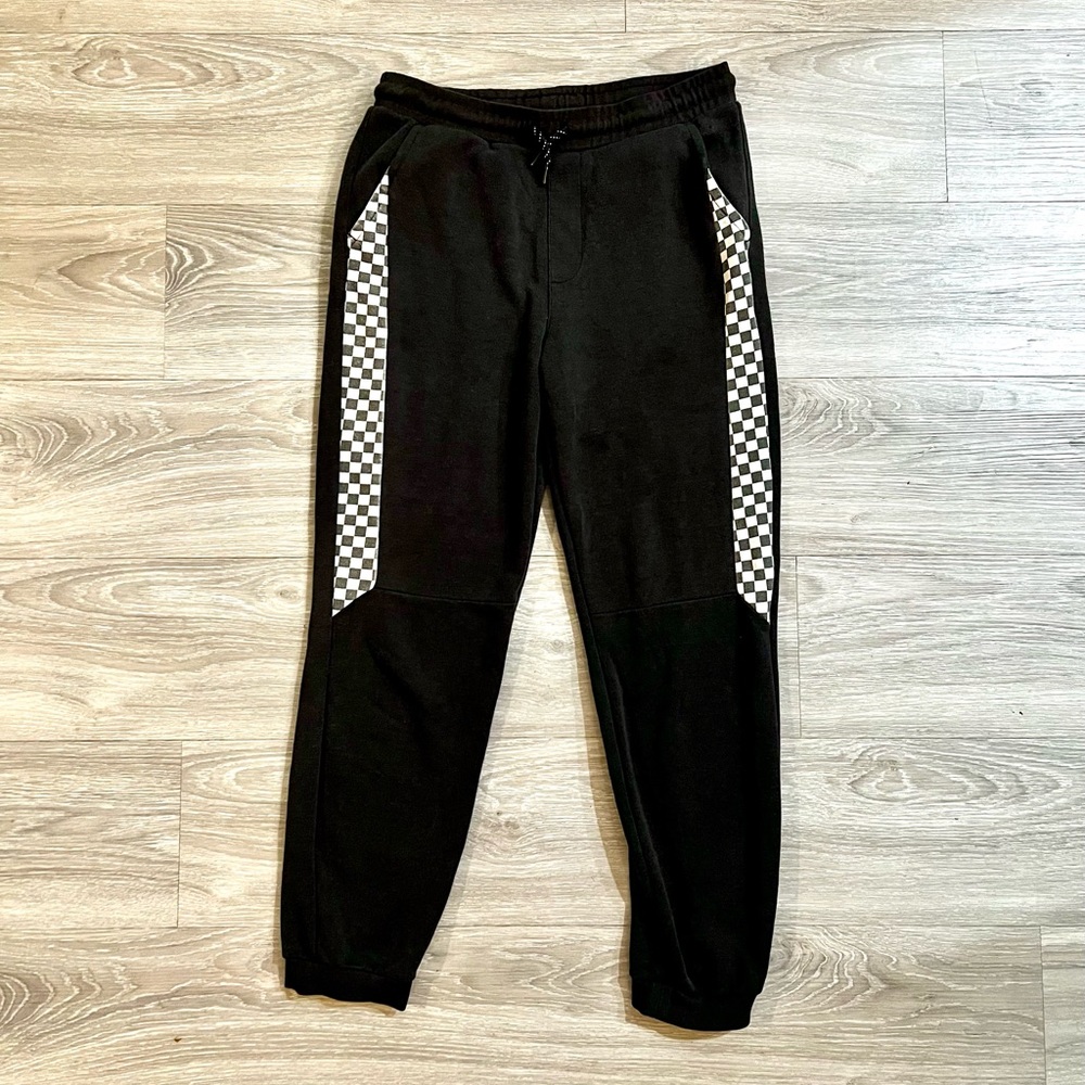 Women’s Checkered Pattern Sweatpants / XL (18-20)